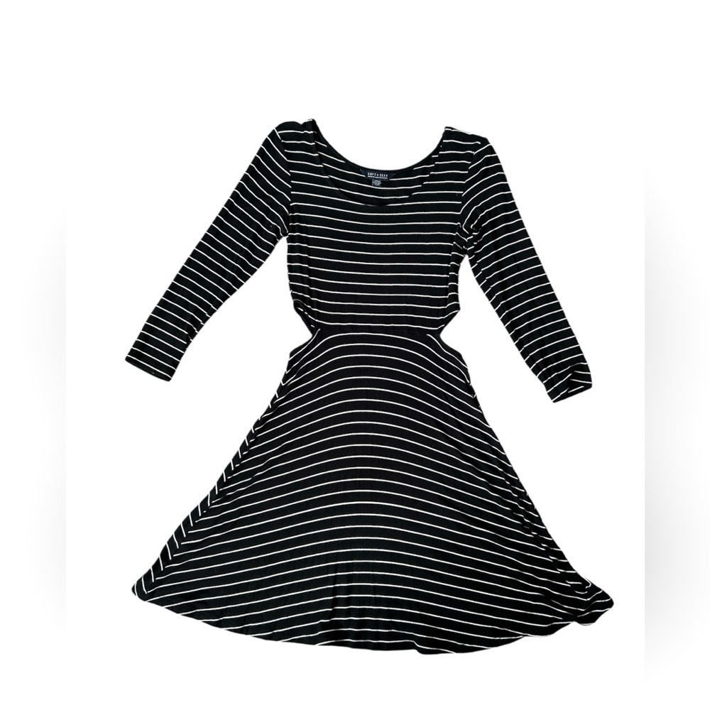 American Eagle Outfitters Soft & Sexy Black and White mini dress size small